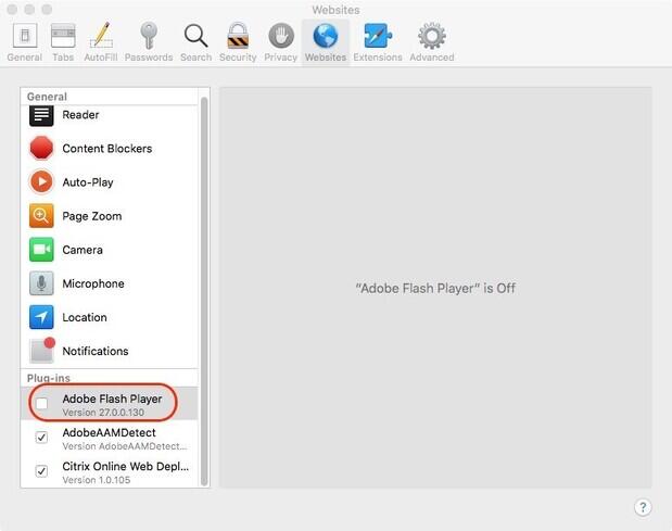 how to update flash for mac